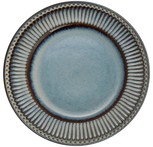 Greengate Speiseteller Alice - Farbenfroher Steingut Speiseteller aus der Serie Alice, perfekt kombinierbar für einen individuellen Tischlook und bringt frischen Schwung in deinen Alltag.