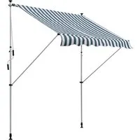 Outsunny Gelenkarmmarkise 200x150 cm in grün von Outsunny