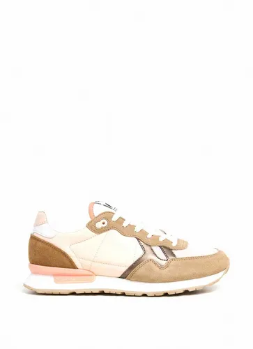 Pepe Jeans Brit Camp Sportschuhe Beige EU 37 - Sneaker für Damen mit bequemer Passform und hochwertiger Materialkombination, ideal für jeden Anlass. Die flexible Sohle sorgt für optimalen Tragekomfort.