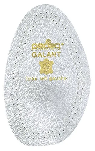 Pedag 144 Galant Optimally Cushioned and Self Adhesive Leather Forefoot and Metatarsal Pad, Tan, Women's 9/10 by Pedag