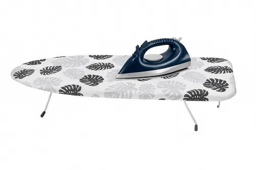 FRAMADO, Tischbügelbrett Klein, Kleines Bügelbrett Klappbar mit Stahlgestell