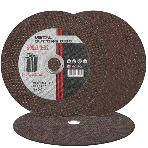 Trennscheiben Schneidscheiben 300mm x 32 x 3,0 mm Metall Stahl Edelstahl INOX Blech Winkelschleifer Elektrowerkzeuge Dünn Trennscheibe Flexscheiben