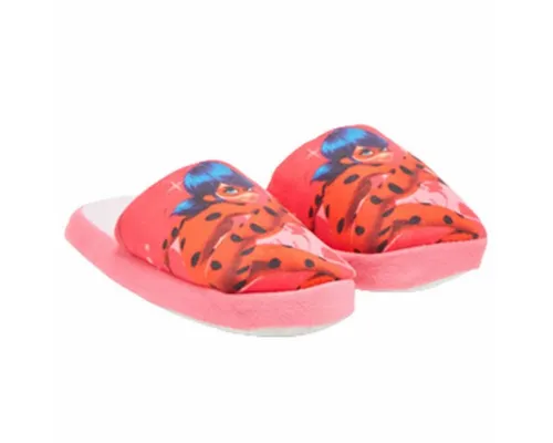 Miraculous - Ladybug Miraculous Ladybug Kinder Mädchen Hausschuhe Slipper Pantoffel Gr. 27 bis 34