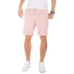 Yazubi Shorts Chino Shorts Edward Herren Chinoshorts mit Stretchanteil rot W30