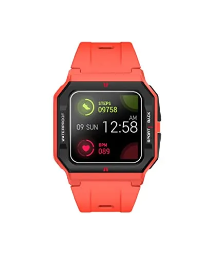 Radiant Smartwatch RAS10502 L.A Rot & Schwarz