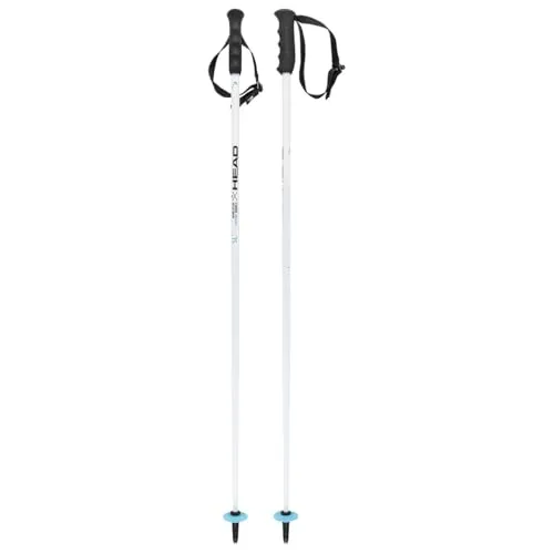 HEAD Worldcup SL JR Skistöcke, Weiß/Schwarz/Speedblau