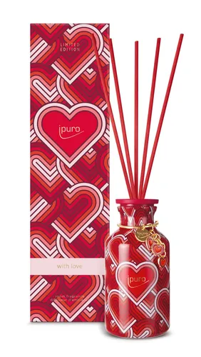 Produktbild ipuro Raumduft Limited Edition, 240ml – mit Stäbchen, with love