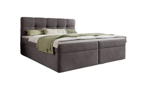 Luxusbetten24 Boxspringbett Cozy II Samt, mit Stauraum