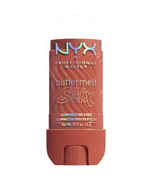 NYX PROFESSIONAL MAKEUP Highlighter BUTTERMELT STIX GLOW BOOSTING HIGHLIGHTER STICK, mit Cupuaçu- und Kokosnussbutter, für einen ultimativen Glow