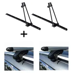 Fahrradträger Set ORION & Relingträger VDP XL 135 für VW Tiguan II ab 16