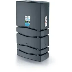 Waterform Regenwasserspeicher 350l AQUA TOWER anthrazit - Erdtanks für nachhaltige Wassernutzung, speichert bis zu 350 l Regenwasser und reduziert Ihre Wasserrechnung.