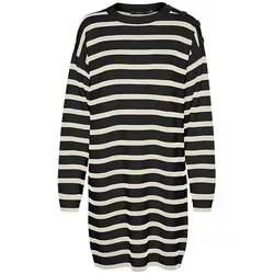 VERO MODA VMSABA LS O-Neck Button Dress GA NOOS - Freizeitkleid für Damen von VERO MODA, mit elegantem O-Ausschnitt und Knopfdetails für einen modischen Look.