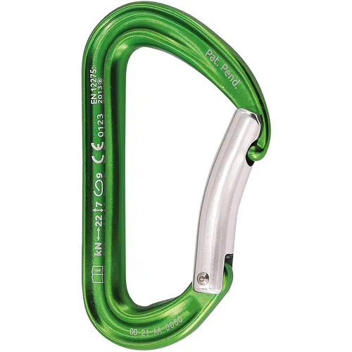 Camp Photon Bent Gate Karabiner (Größe One Size, gruen) in grün von C.A.M.P.