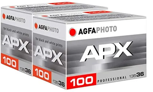 AgfaPhoto APX 100 135-36 Negativfim S/W im 2er Pack, AG6A1360-2
