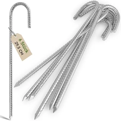 Zeltstangen & -Heringe von Graxury