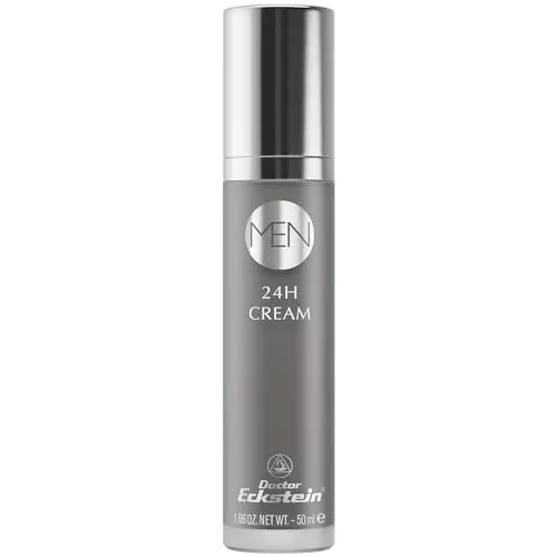 Doctor-Eckstein MEN 24h Cream 50 ml - Tagespflege für Männer, schützt die Haut vor Alterung und spendet intensive Feuchtigkeit. Ideal für alle Hauttypen, auch für Bartträger.