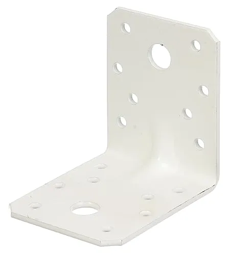 Alberts Schwerlast-Winkelverbinder 846565 - Stütze - Hochwertiger, verzinkter Winkelverbinder mit Sicke für maximale Stabilität, ideal für anspruchsvolle Anwendungen.