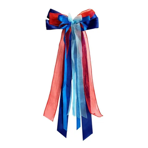 Nestler Schultütenschleife 23x50cm blau rot