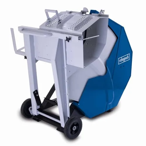 Scheppach Wippsäge HS750 - 400V 5000W | 700mm Sägeblatt - Wippsäge für präzises Schneiden von Hart- und Weichholz, leistungsstarker 5000 W Motor und ausziehbare Wippenverlängerung für sicheres Sägen von langen Werkstücken.