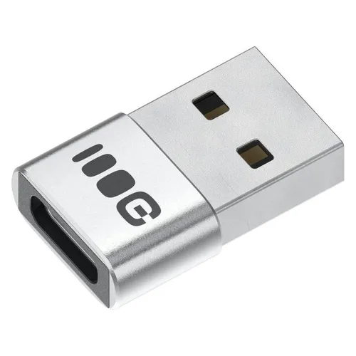 GreenCell Adapteris Green Cell Plug(and)amp,Play USB-A to USB-C Aluminum 5904326376410 ADGCAC1 (5904326376410) (USB Typ-C, USB-A) (ADGCAC1)