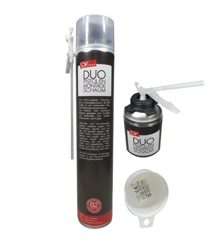PISTOLENSCHAUM & MONTAGESCHAUM B2 1x 750ml 1K Bauschaum PU-Schaum Füllschaum