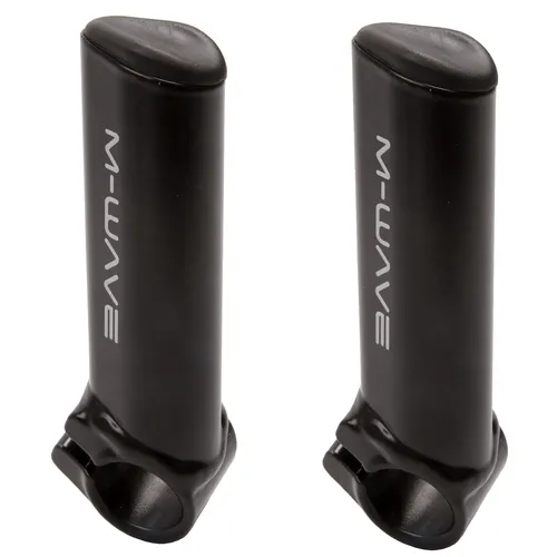 M-Wave Bar Ends Alu schwarz Fahrrad Lenkerhörnchen Barends