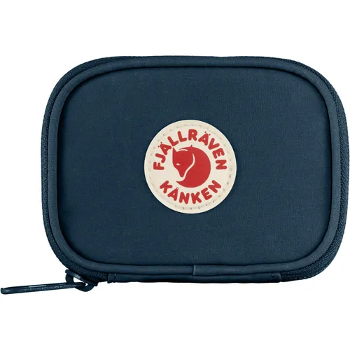 Fjallraven Känken Damen Kartenhülle, Navy, One Size - Praktische Kartenhülle mit Reißverschluss für Bankkarten und Münzen, ideal für Camping und Wandern.
