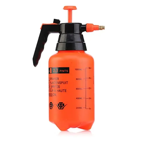 RIDEX 1866A0003 Pumpsprühflasche 1 Liter Druckpump-Zerstäuber Handsprüher Pumpe nicht lösungsmittelbeständig Pumpsprühflasche