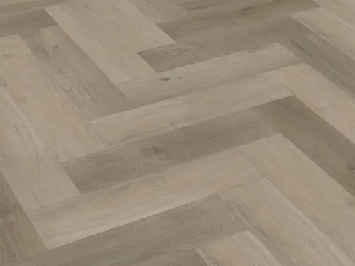 Check Vinylboden Herringbone - Klick-Vinyl mit Trittschalldämmung - Vinylboden in Fischgrät-Optik, 1 Packung = 20 Paneele (1,752 m²), pflegeleicht, wasserfest und ideal für Fußbodenheizung geeignet.
