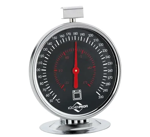 Küchenprofi Backofenthermometer aus Edelstahl, 50-300°C
