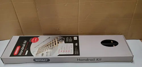 ROTHLEY HANDRAIL KIT MATT BLACK 3x1.2m RAILS