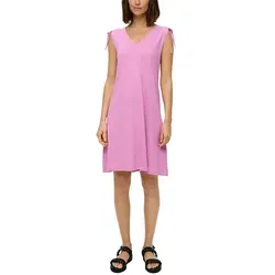 s.Oliver Minikleid mit V-Ausschnitt und Schleife 44 - Kleider in Größe 44 mit elegantem V-Ausschnitt und trendigem Binde-Detail, ideal für besondere Anlässe oder den Alltag.