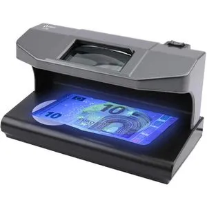 Olympia Geldscheinprüfer UV 588 - Card-Reader mit 2x3 W UV-LEDs, ideal zur Prüfung von Geldscheinen, Schecks und Ausweisen. Enthält Weißlicht und Magnetsensor für umfassende Sicherheitsanalysen.