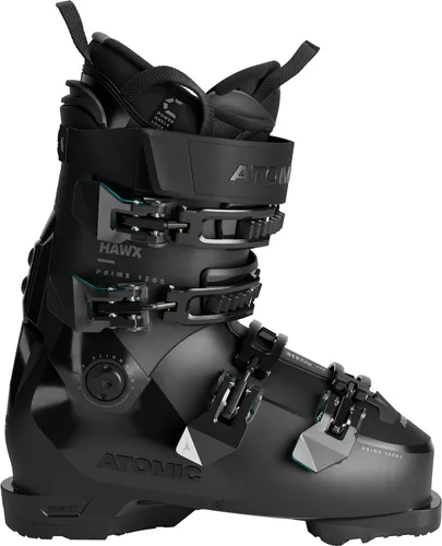 Atomic Hawx Prime 120 S Skischuh - schwarz / teal 26/26.5 - Skischuhe für vielseitige Leistung, 120er Flex und individuelle Anpassungsmöglichkeiten dank Mimic Thermoanpassung für optimalen Komfort auf Pisten und im Tiefschnee.