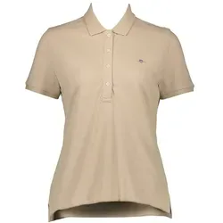 Gant Poloshirt Slim Shield Cap Logo Polo beige S von GANT