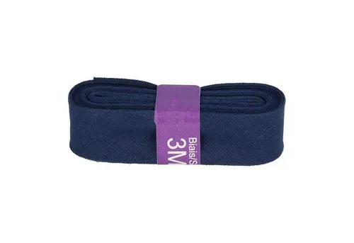 maDDma Webband Schrägband 3m x 20mm Baumwolle gefalzt 60 Farben