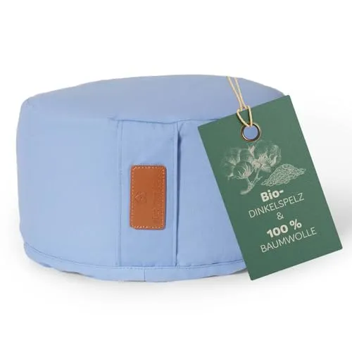 DoYourYoga rundes Yogabolster in lila von #DoYourYoga