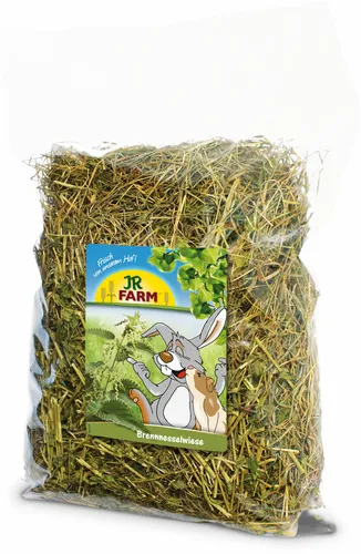 JR Farm Brennnesselwiese 500g Heu Raufutter Nager Zwergkaninchen Futter