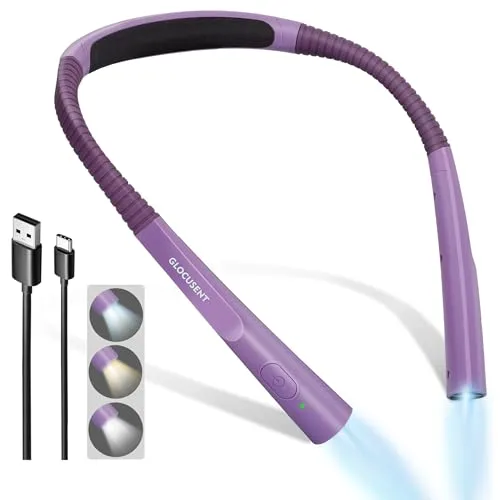 Glocusent Verbesserte LED Hals Leselampe