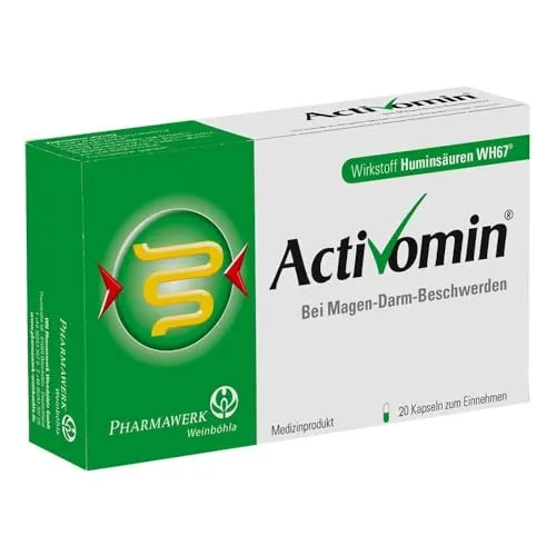 Produktbild WH Pharmawerk ACTIVOMIN Kapseln 20 St.