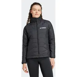 adidas Damen Terrex Multi Insulated Jacket - Schwarz, Größe S - Funktionsjacke aus 100% recyceltem Polyester, wasserabweisend und mit elastischen Bündchen für optimalen Tragekomfort beim Outdoor-Sport.