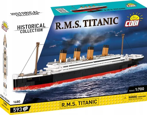 COBI BLOCKS 1680 SCHIFF RMS Titanic HC 593 Stk.