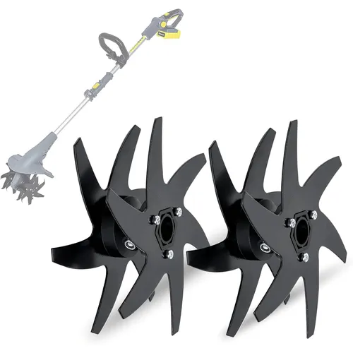 FANZTOOL Akku-Motorhacke mit 23 cm Arbeitsbreite