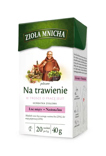 Zioła Mnicha na trawienie 20tb/40g Herbapol-Lublin S.A. 5905548351445