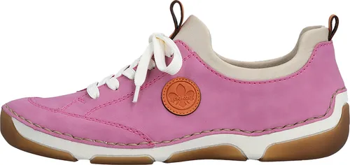 Produktbild RIEKER Slip-On Sneaker für Damen, Gr. 39, pink aus Lederimitat