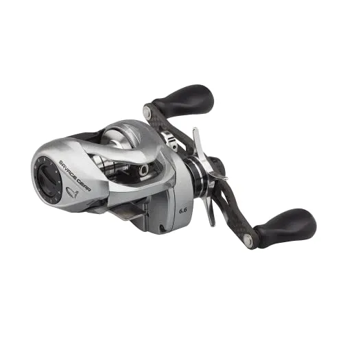 Savage Gear SG10 250 BC Linkshand Baitcastrolle - Angelrolle mit 9+1 Kugellagern und 8.1:1 Übersetzung, ideal für präzises Angeln und optimale Wurfweite.