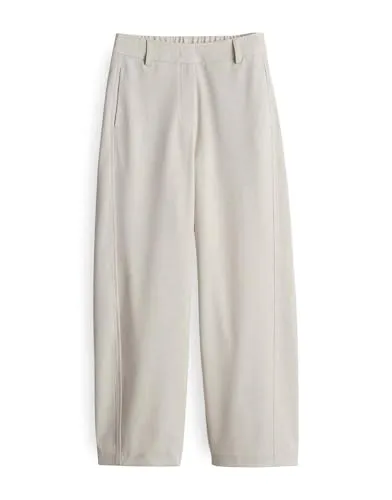 OPUS PANTS Damen City Pants | Mette Wide Culotte aus Superstretch Viskosemix Natural Glaze, 38