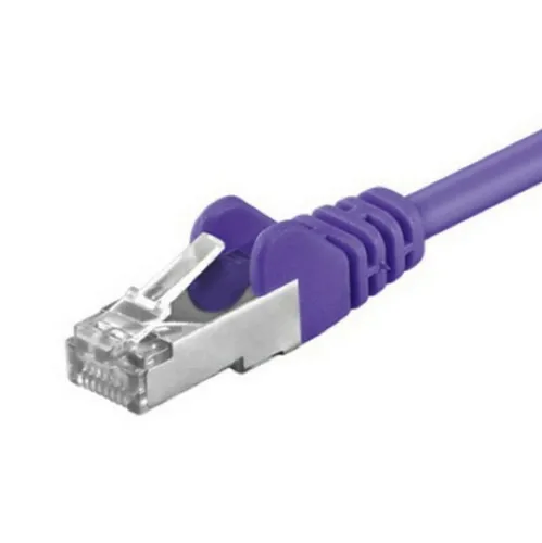 DSIT CAT 5e Netzwerkkabel F/UTP - 7,5 Meter - Violett Netzwerkkabel, (750 cm)