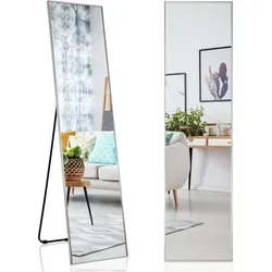 COSTWAY 160 x 40 cm Ganzkörperspiegel in gold von Costway