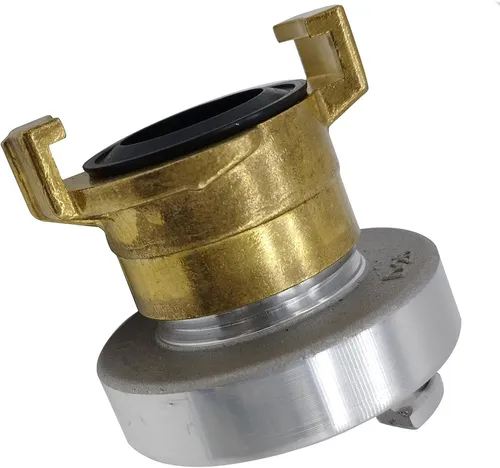 Miko® Storz Kupplung D-25 auf Geka Gartenschlauchanschluss, Adapter, Aluminium